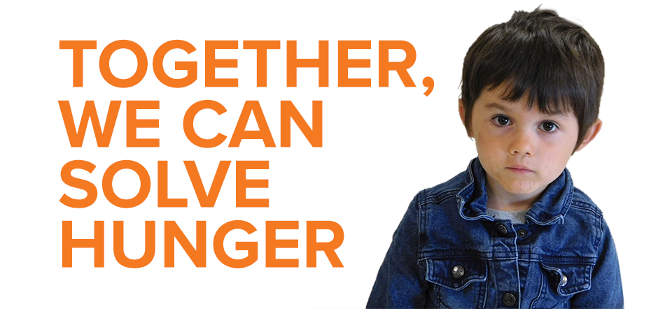 Together we can solve hunger